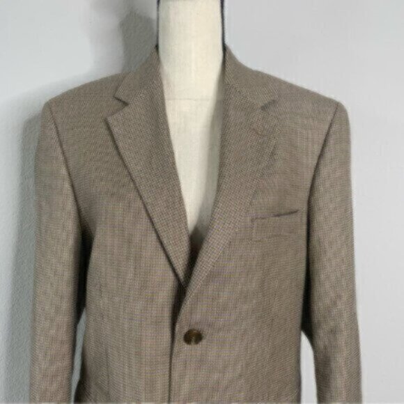 Stafford Essential Oversized Plaid Single Breasted Blazer - Picture 7 of 16